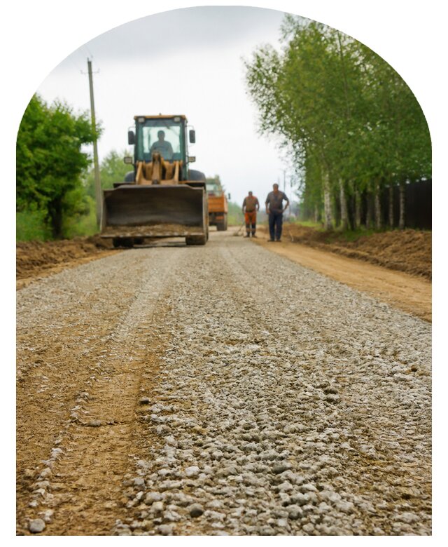 Отсыпка дороги щебнем в Абакане по цене от 6640 р. | Метпроект-Бкн